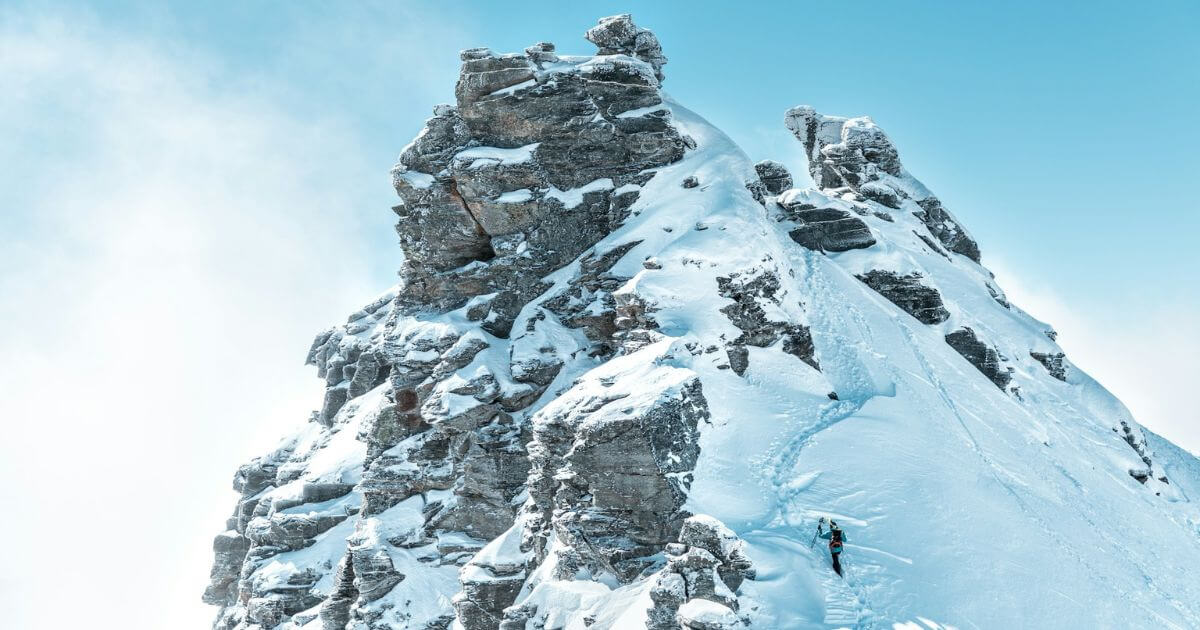 雪山チャレンジ