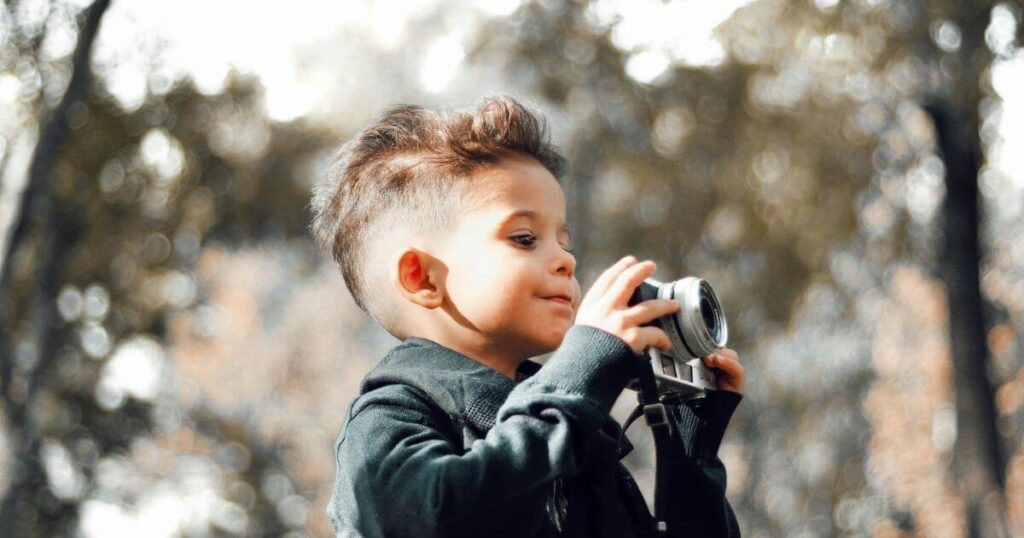 カメラと少年